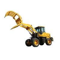 SDLG small 3ton front end wheel loader pallet fork attachment